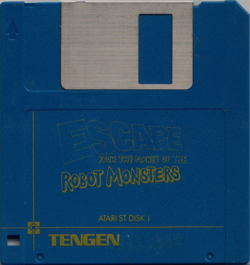 Escape From The Planet Of The Robot Monsters media 2 for Atari ST